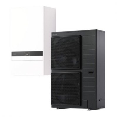 Panasonic T-CAP WH-SXC16K9E8 / WH-UXZ16KE8 oras–vanduo šilumos siurblys su 9 kW tenu