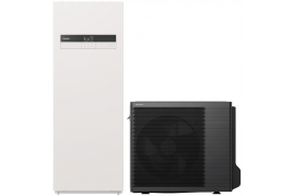 Panasonic oras–vanduo šilumos siurblys K kartos WH-ADC0309K3E5AN / WH-UDZ07KE5 su integruotu boileriu